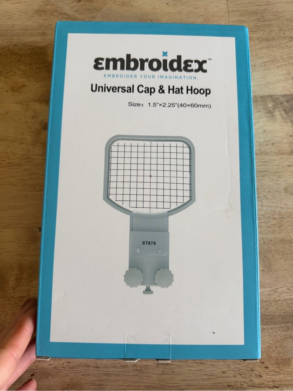Universal Cap & Hat Hoop - Blue